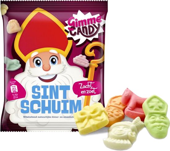 Mini Sinterklaas Schuim 35 Gram