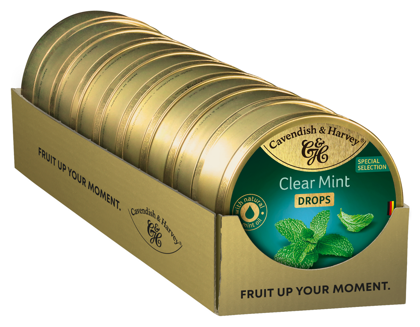 Cavendish &amp; Harvey Clear Mint 9 x 175 Gramm