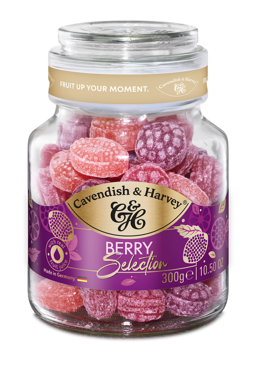 Cavendish &amp; Harvey Beerenauswahlglas 300 Gramm