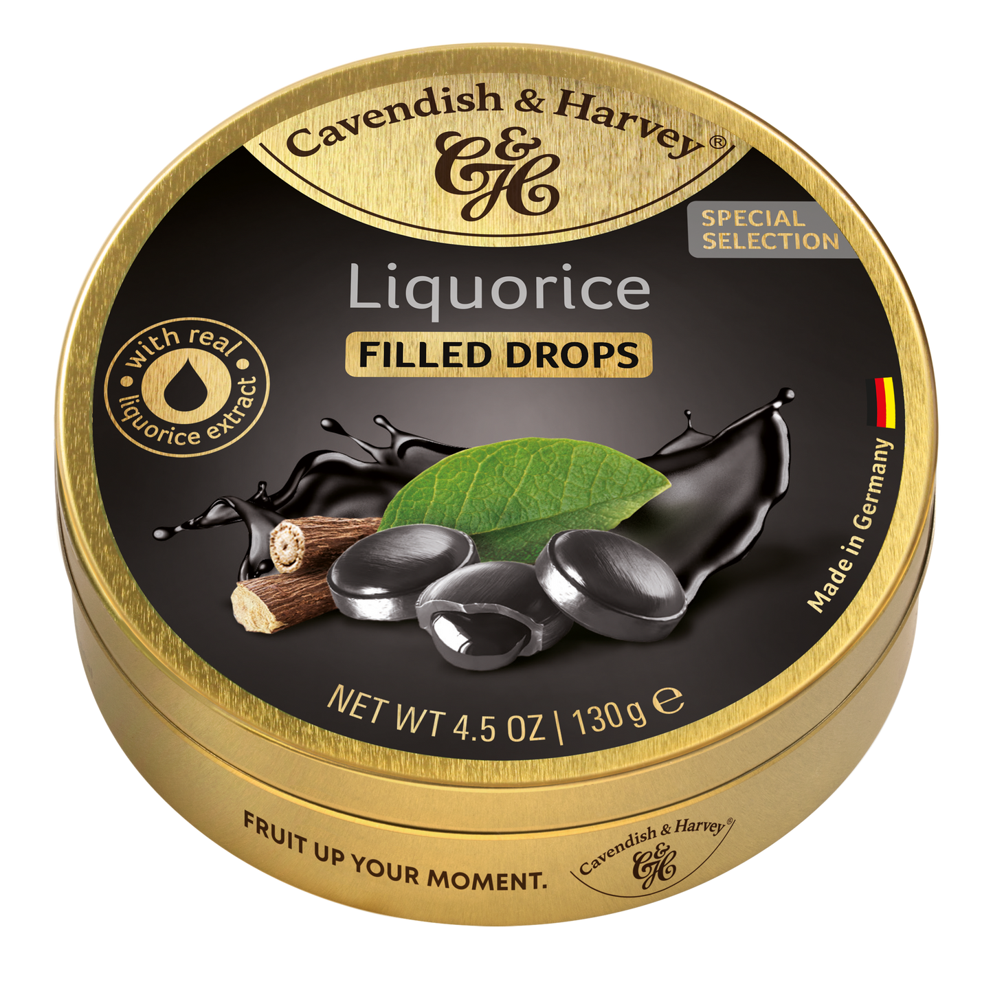 Cavendish &amp; Harvey Drop Sour Bonbons 130 Gramm