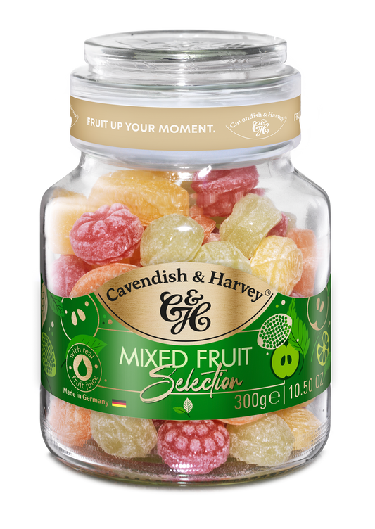 Cavendish &amp; Harvey Gemischtes Obstglas 300 Gramm