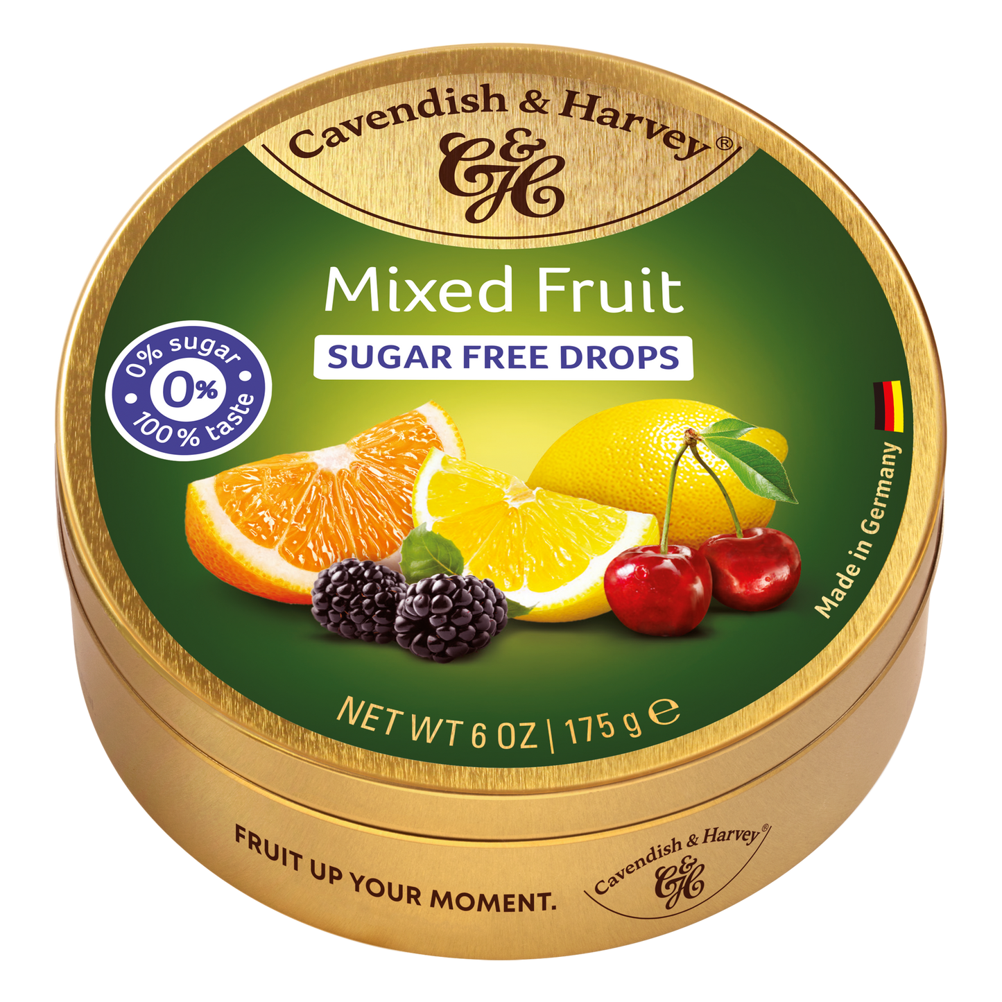 Cavendish &amp; Harvey Gemischte Früchte, zuckerfrei, 175 Gramm