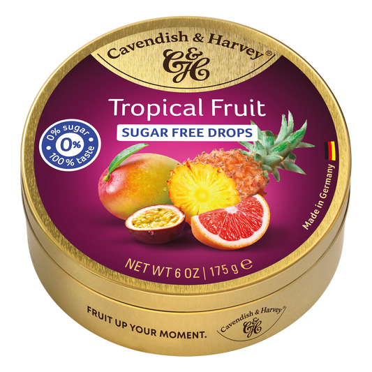 Cavendish &amp; Harvey Tropical Zuckerfrei 175 Gramm