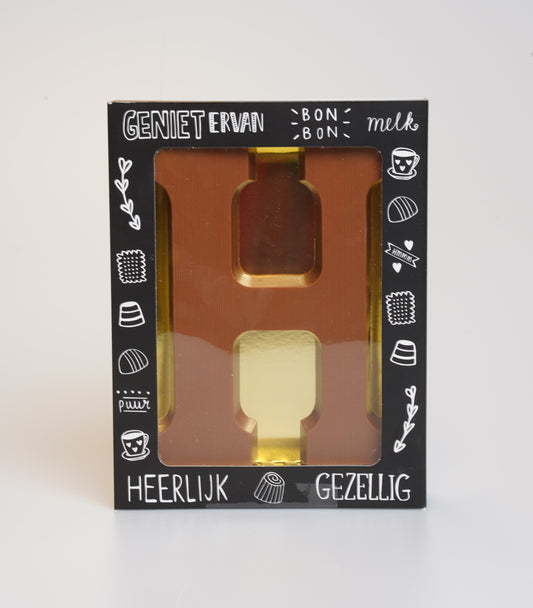 Schokoladenbuchstabe Milch H 135 Gramm