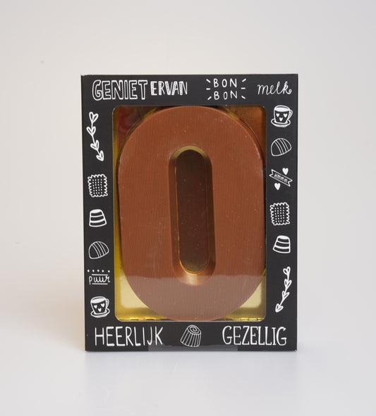 Schokoladenbuchstabe Milch O 135 Gramm