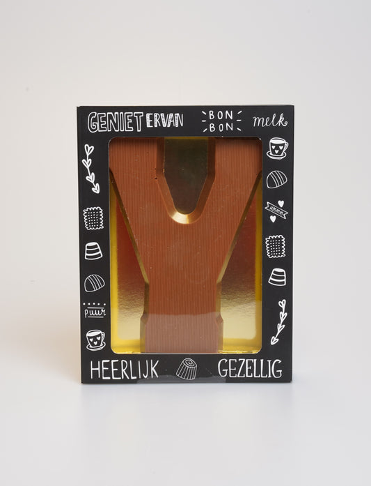 Schokoladenbuchstabe Milch Y 135 Gramm