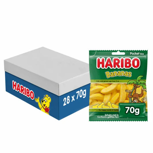 Haribo Bananenbox 28 x 70 Gramm