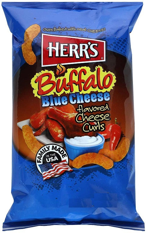 Herr's Buffalo Blue Cheese Curls 170 Gramm