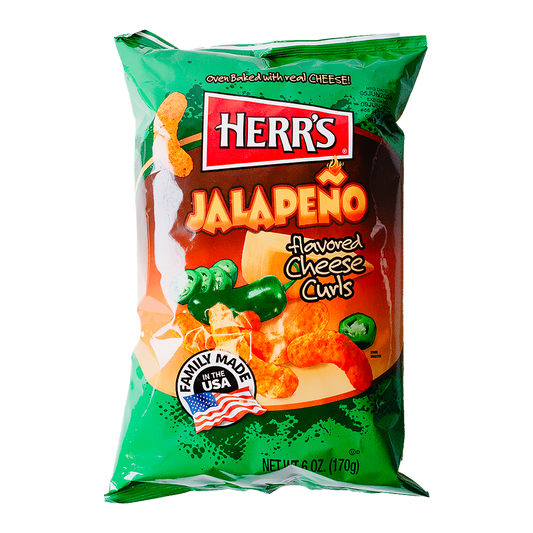 Herr's Jalapeno-Käse-Curls 170 Gramm
