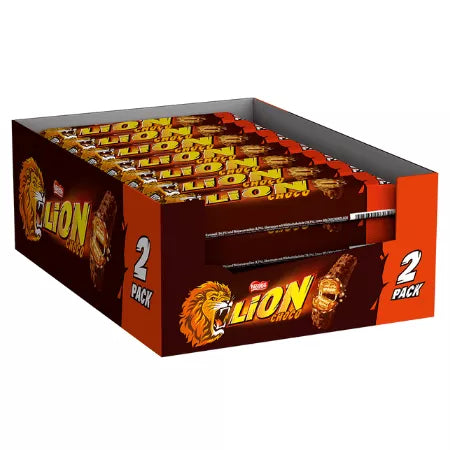 Lion 2er-Packung, 28 x 60 Gramm