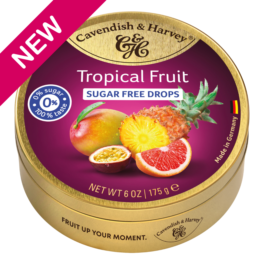 Cavendish &amp; Harvey Tropical Zuckerfrei 175 Gramm
