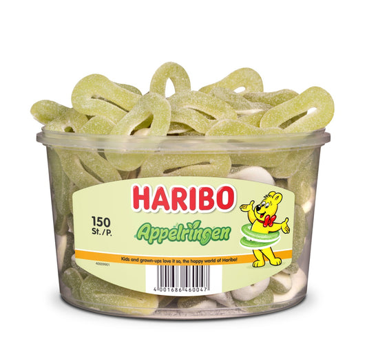 Haribo Apfelringe Foam 150 Stück 
