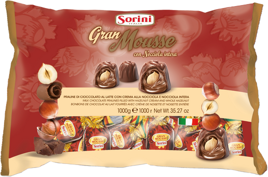 Sorini Milch Gran Mousse Ganze Haselnuss 1 Kilo