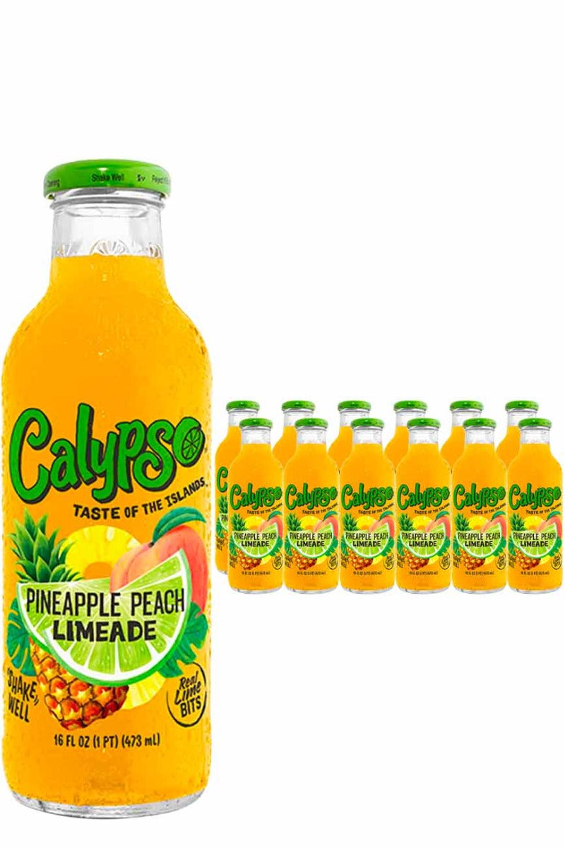 Calypso Ananas-Pfirsich-Limonade 12 x 473 ml