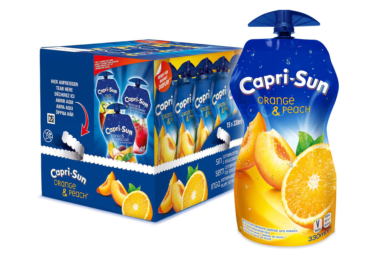 Capri-Sonne Orange Pfirsich Beutel 15 X 330ML