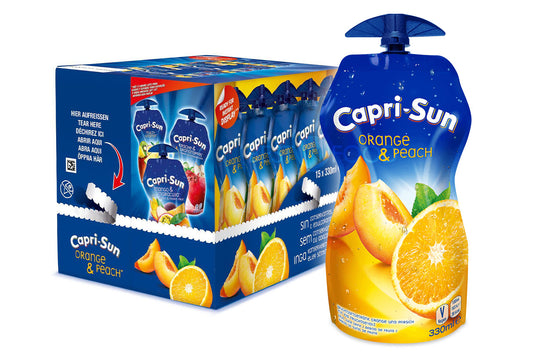 Capri-Sonne Orange Pfirsich Beutel 15 X 330ML