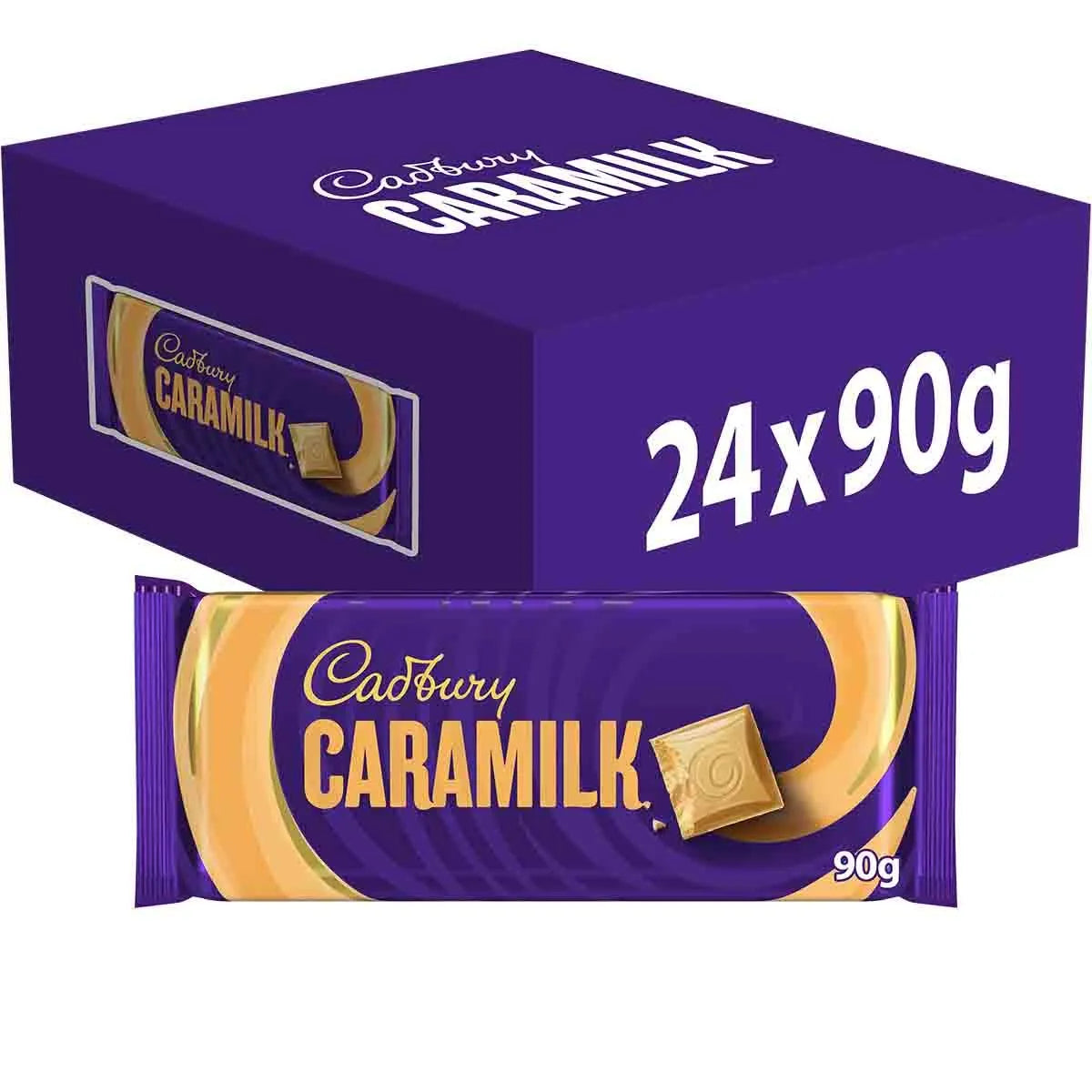 Cadbury Karamell-Box 24 x 90 Gramm