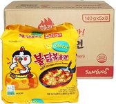 Samyang Ramen Hot Chicken Cheese Noodles Box - 40 x 140 Gramm
