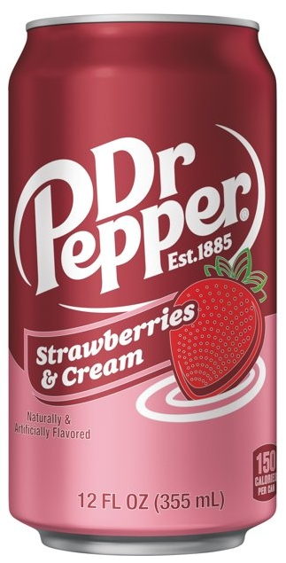 Dr Pepper Erdbeere &amp; Sahne 12x355ML