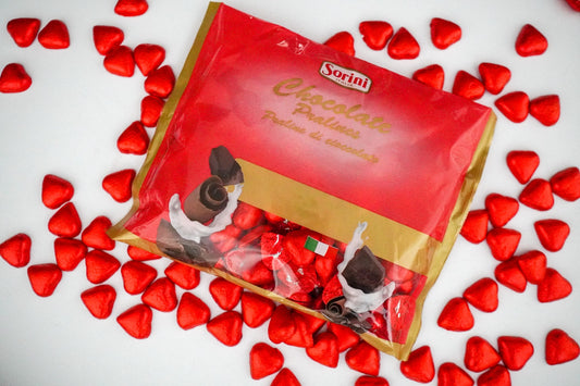 Sorini Schokoladenherzen Rot 1 Kilo
