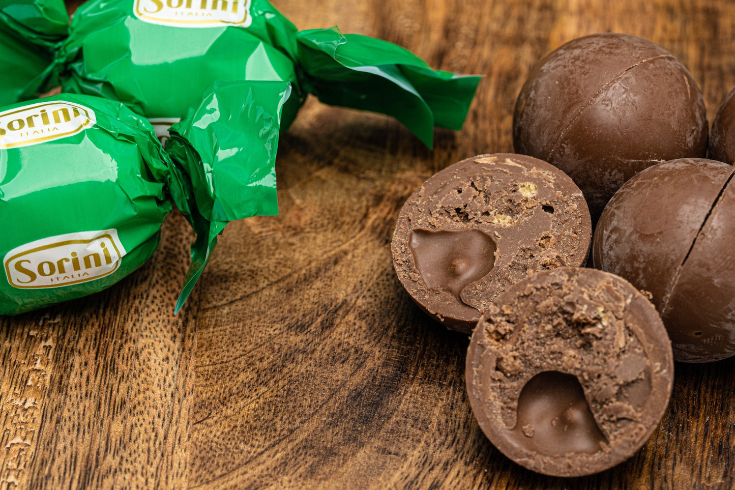 Milchpralinen Dunkelgrün Wrap 1 Kilo