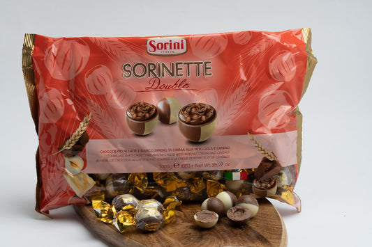Sorini Milch- und weiße Pralinen 1 Kilo