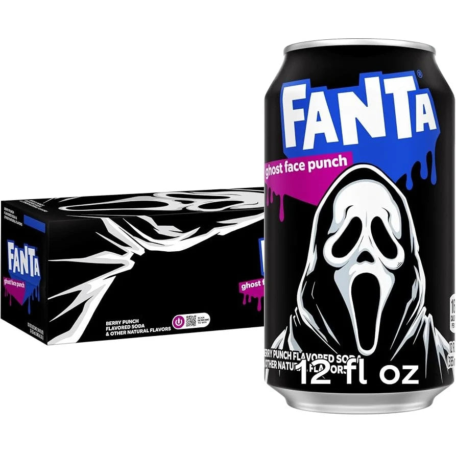 Fanta Ghost Face Fruit Punch 12x355ML