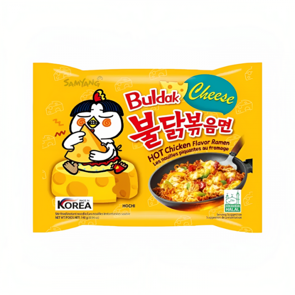Samyang Hot Chicken Cheese Ramen 140 Gramm