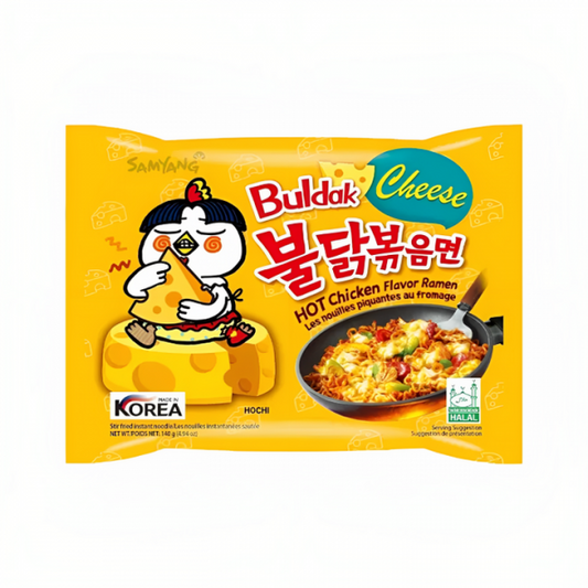Samyang Hot Chicken Cheese Ramen 140 Gramm
