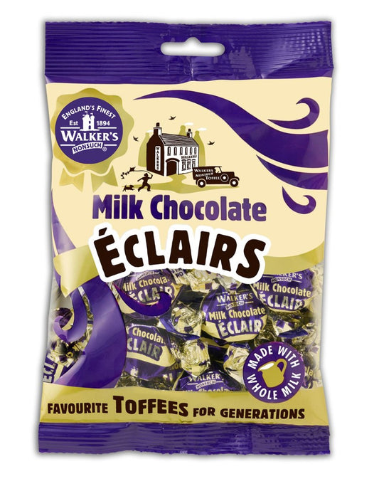 Walkers Milchschokoladen-Eclairs - 150 Gramm