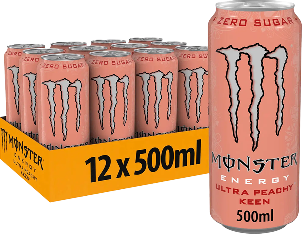 Monster Energy Ultra Peachy Keen 12x500ml