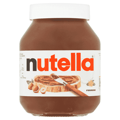 Nutella Haselnusspaste 600 Gramm