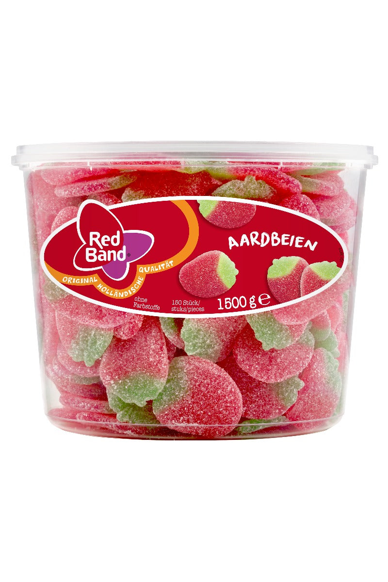 Red Band gezuckerte Erdbeeren 150 Stück