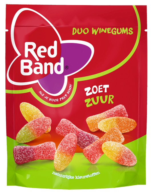 Red Band Duo Weingummi süß &amp; sauer 205 Gramm