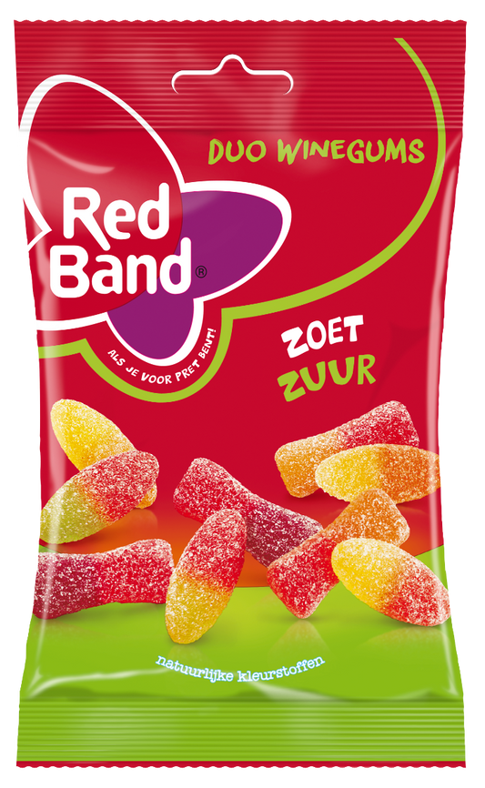 Red Band Weingummis Süß &amp; Sauer 120 Gramm