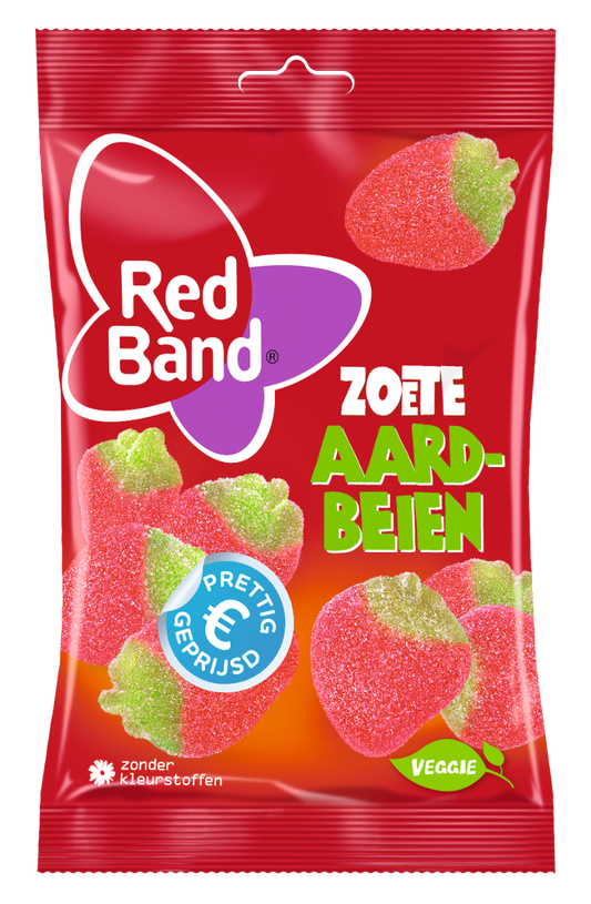 Red Band gezuckerte Erdbeeren 180 Gramm