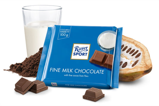Ritter Sport Extra Feine 35% Milchschokolade 100 Gramm
