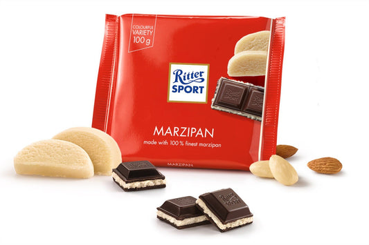 Ritter Sport Marzipan-Schokoladentafel 100 Gramm