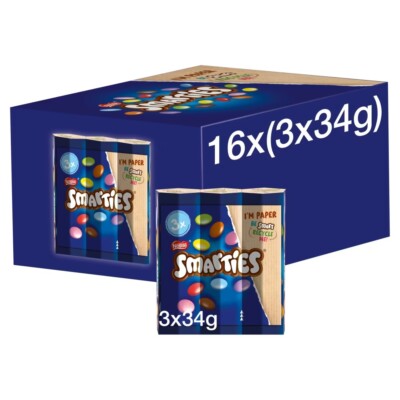 SMARTIES 3ER-PACK AKTION (3x34gr)