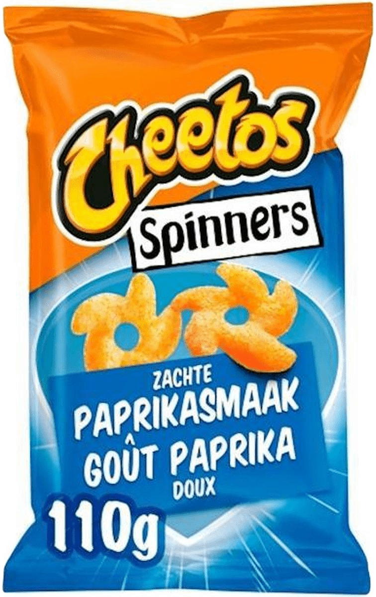 Cheetos Spinners Paprika Chips 110 Gramm