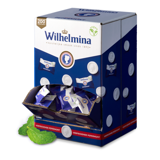 Wilhelmina Pfefferminze einzeln verpackt 200 Stück