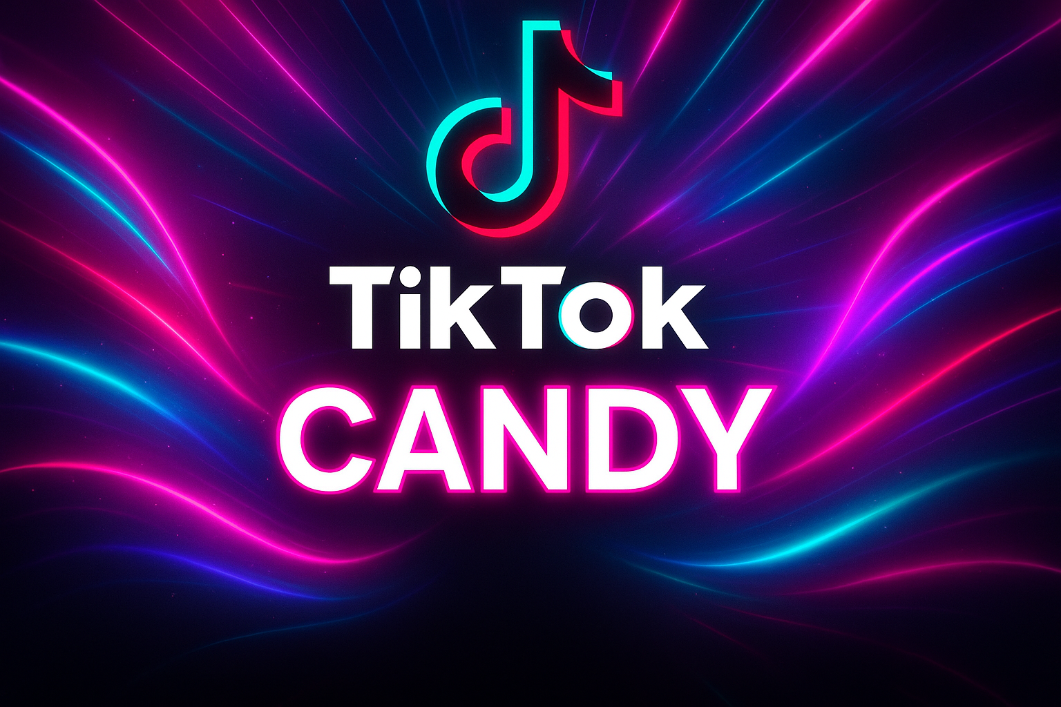 TikTok Candy Background - Fade to Black