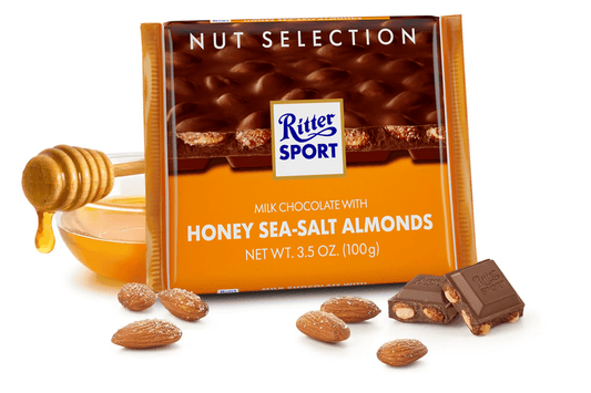 Ritter Sport Milch Honig Gesalzene Mandeln 100 Gramm