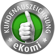 Lesen Sie unsere Bewertungen auf eKomi