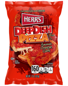 Herr's Deep Dish Pizza Curls 199 Gramm