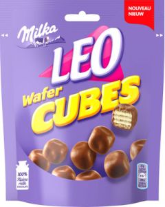 Milka Leo Wafer Cubes 150 Gramm