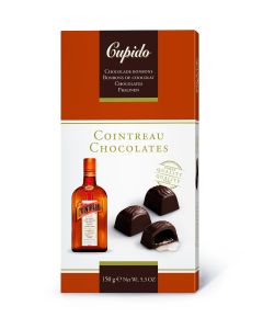 Cupido Cointreau Schokolade Likör Pralinen 150 Gramm