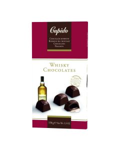 Cupido Whiskey-Schokoladen-Likör-Pralinen 150 Gramm