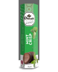 Droste Schokolade Pastillen Dunkler/ Minze/ Crisp Box - 12 x 85 Gramm