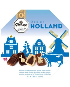 Droste Schokolade Geschenk Holländische Ausgabe Box - 6 x 200 Gramm